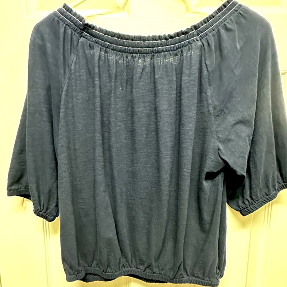 Loft navy top Medium - Picture 3 of 5